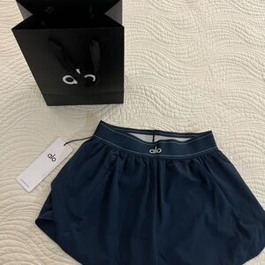 ALO Yoga Deep Blue Athletic Shorts